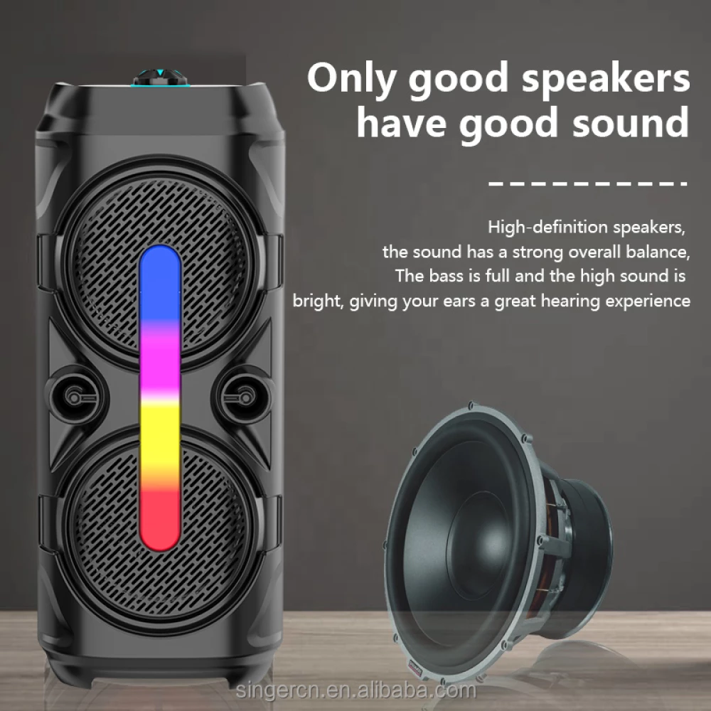 Haut Parleur Sans Fil ZQS 4291 Rechargable Avec Microphone