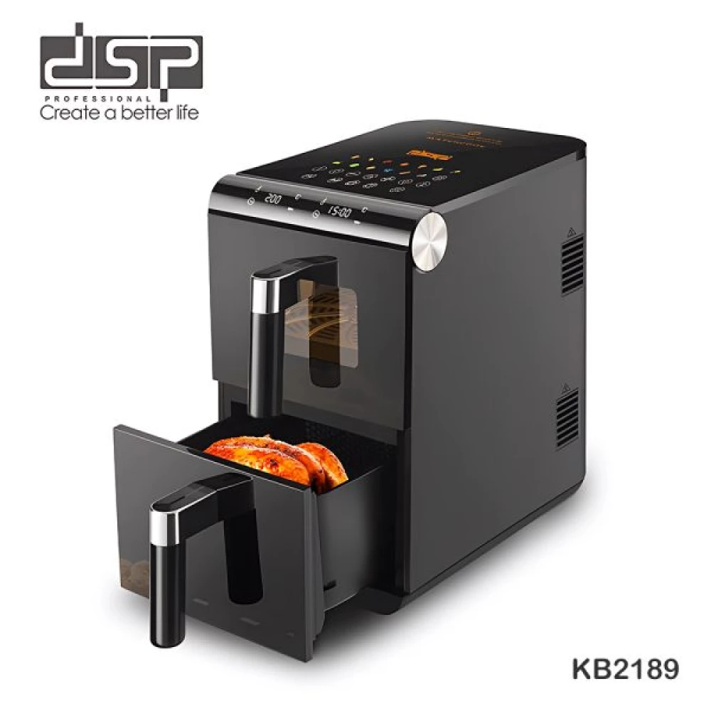 Friteuse Sans Huile DSP KB2189 Double Panier 6+6 Litres