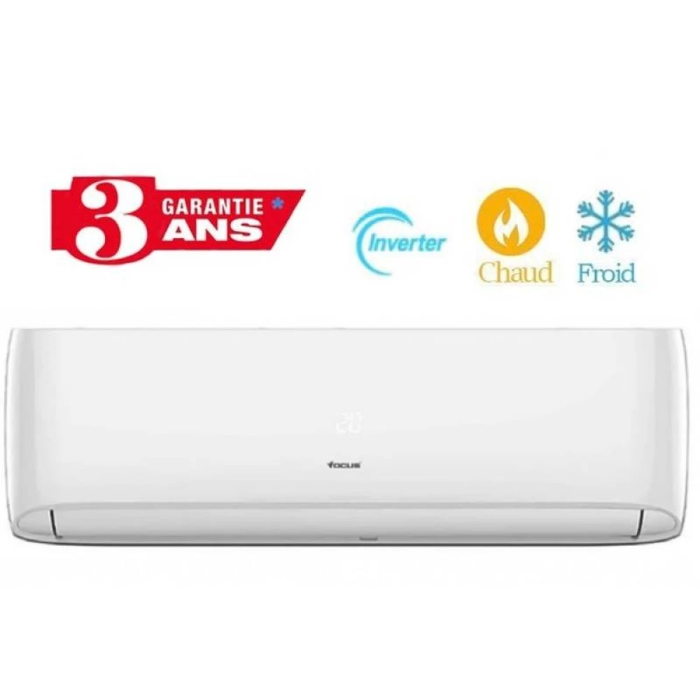 Climatiseur Inverter Focus 18000 BTU Tropicalisé T3 Chaud/Froid - Garantie 3 ans